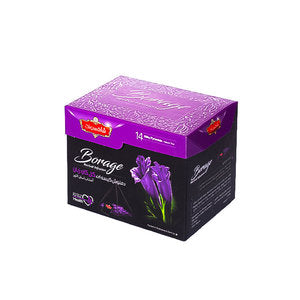 Borage Herbal Infusion 14 pyramid bags Borage Herbal Infusion 14 pyramid bags